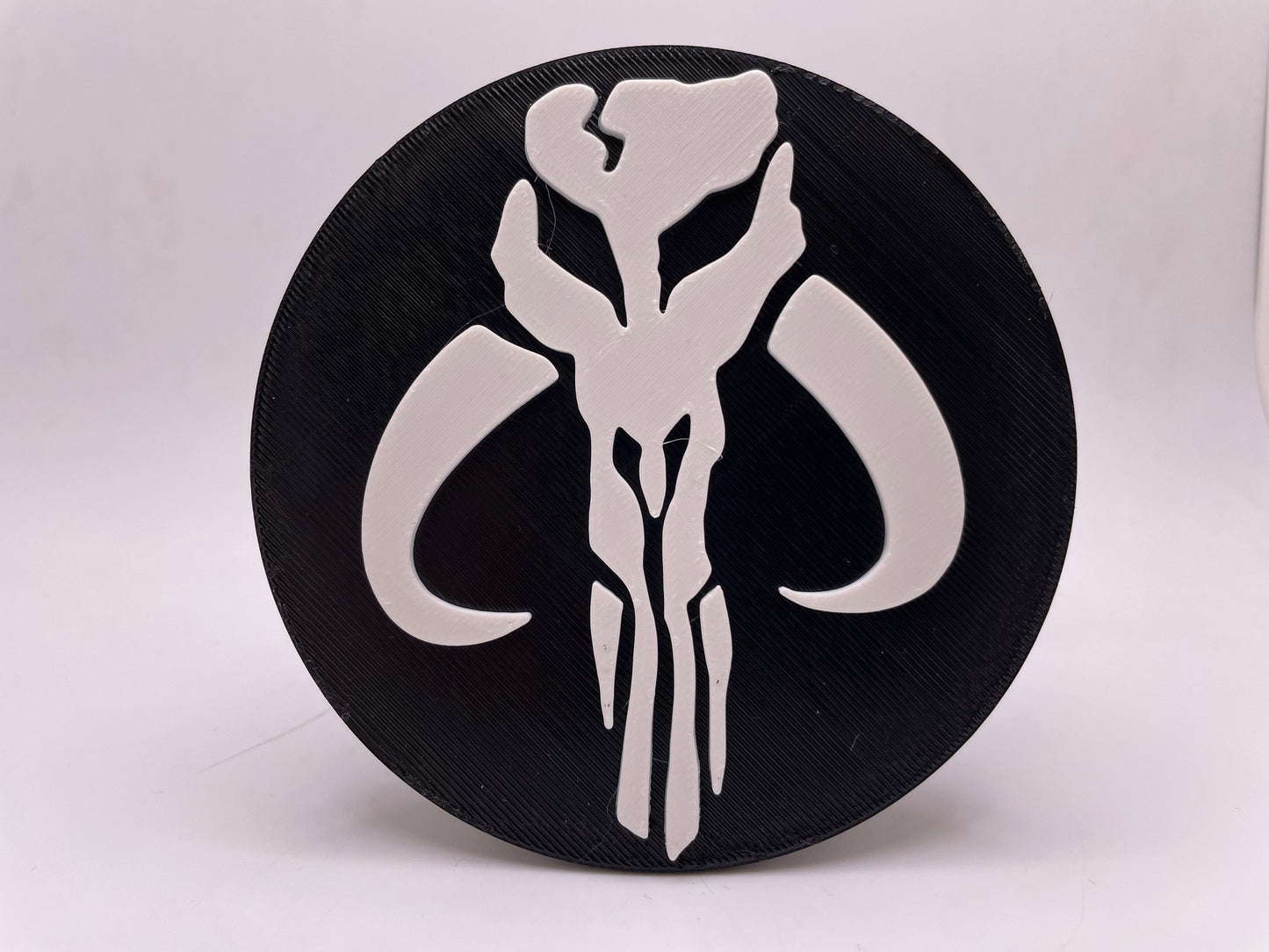 Mythosaur | Trailer Hitch Cover | Tow Hitch Cover | Receiver Hitch Cover | Mandalorian | 3D Printed