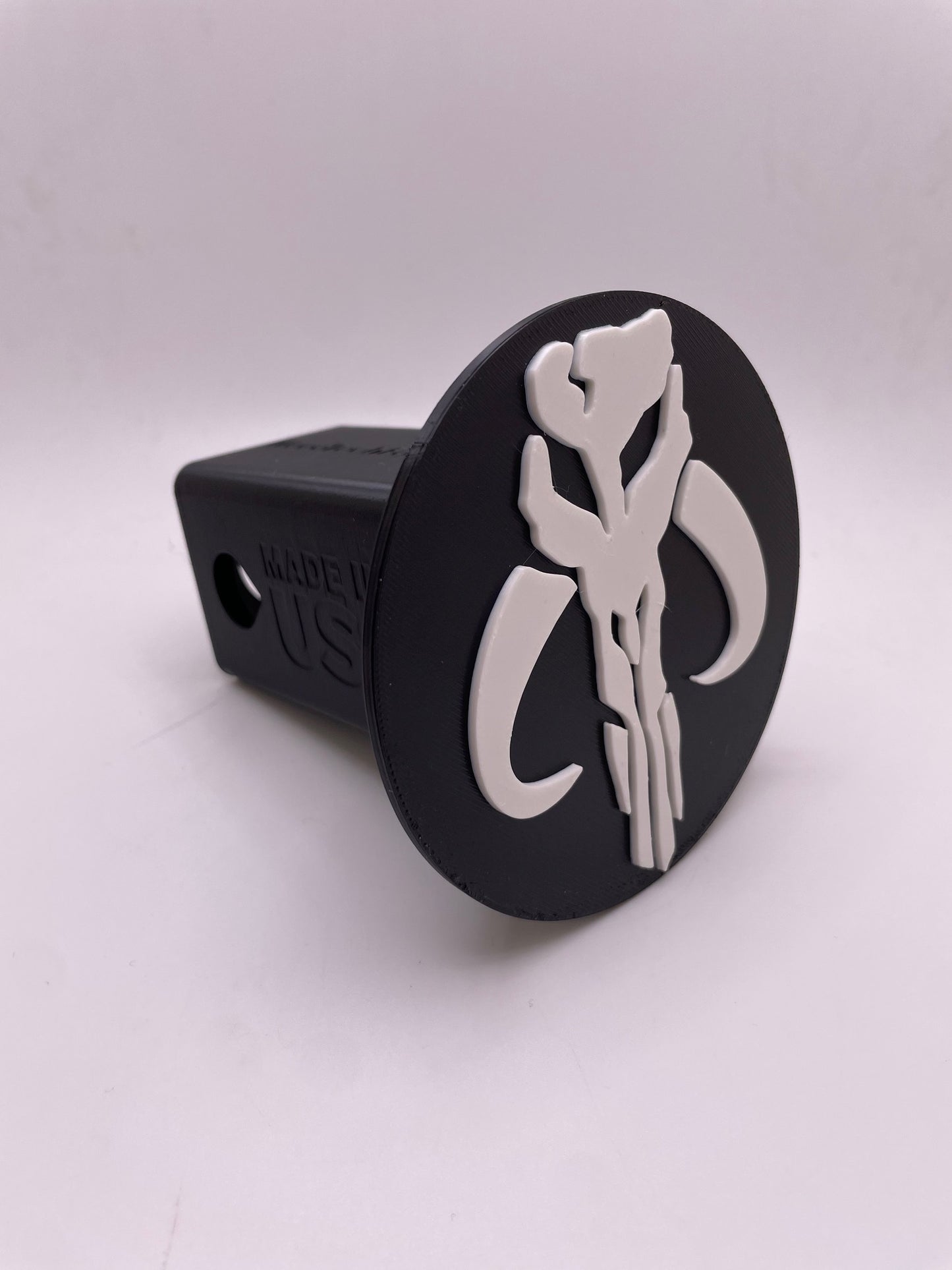 Mythosaur | Trailer Hitch Cover | Tow Hitch Cover | Receiver Hitch Cover | Mandalorian | 3D Printed