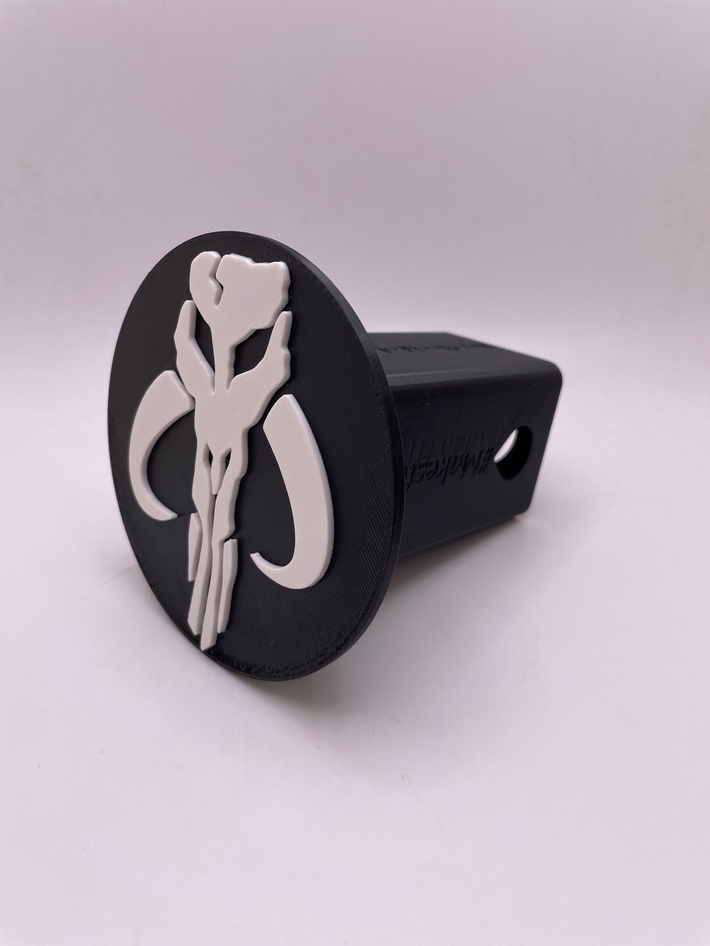 Mythosaur | Trailer Hitch Cover | Tow Hitch Cover | Receiver Hitch Cover | Mandalorian | 3D Printed