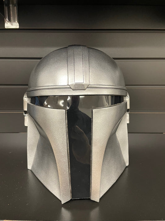 Mandalorian Helmet | Silver | Cosplay