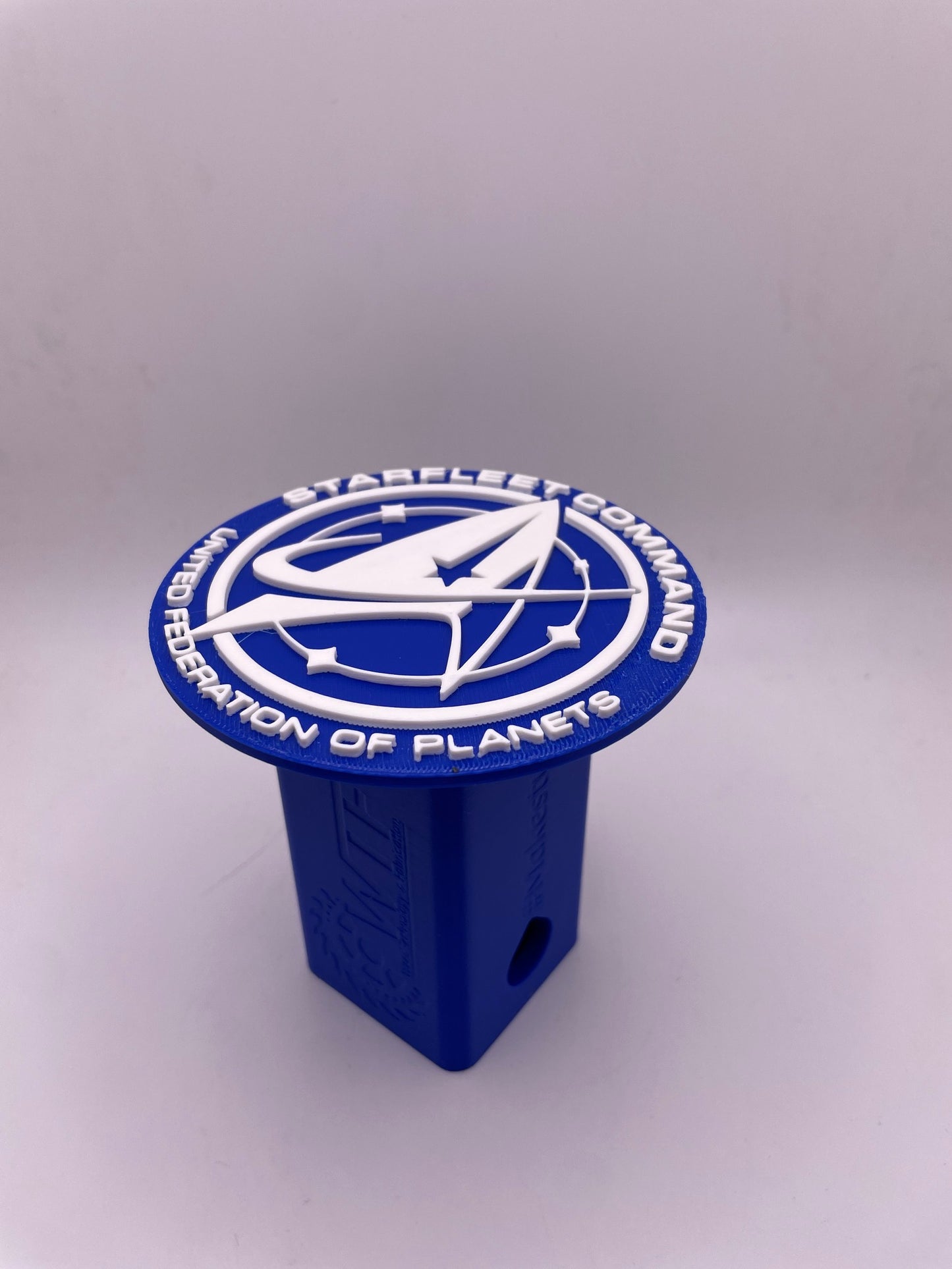 Starfleet Command | Trailer Hitch Cover | Tow Hitch Cover | Receiver Hitch Cover | Star Trek | 3D Printed