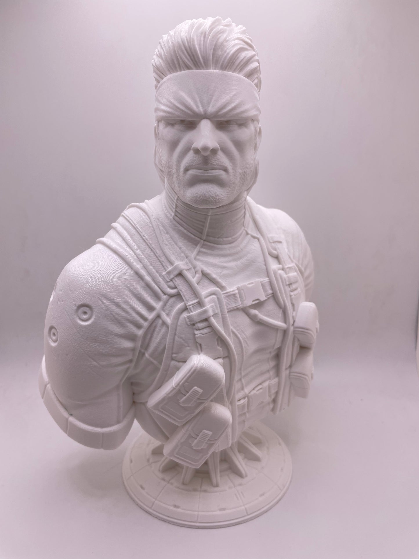 Solid Snake | Metal Gear Solid | Fan Art | Sculpture | Statue