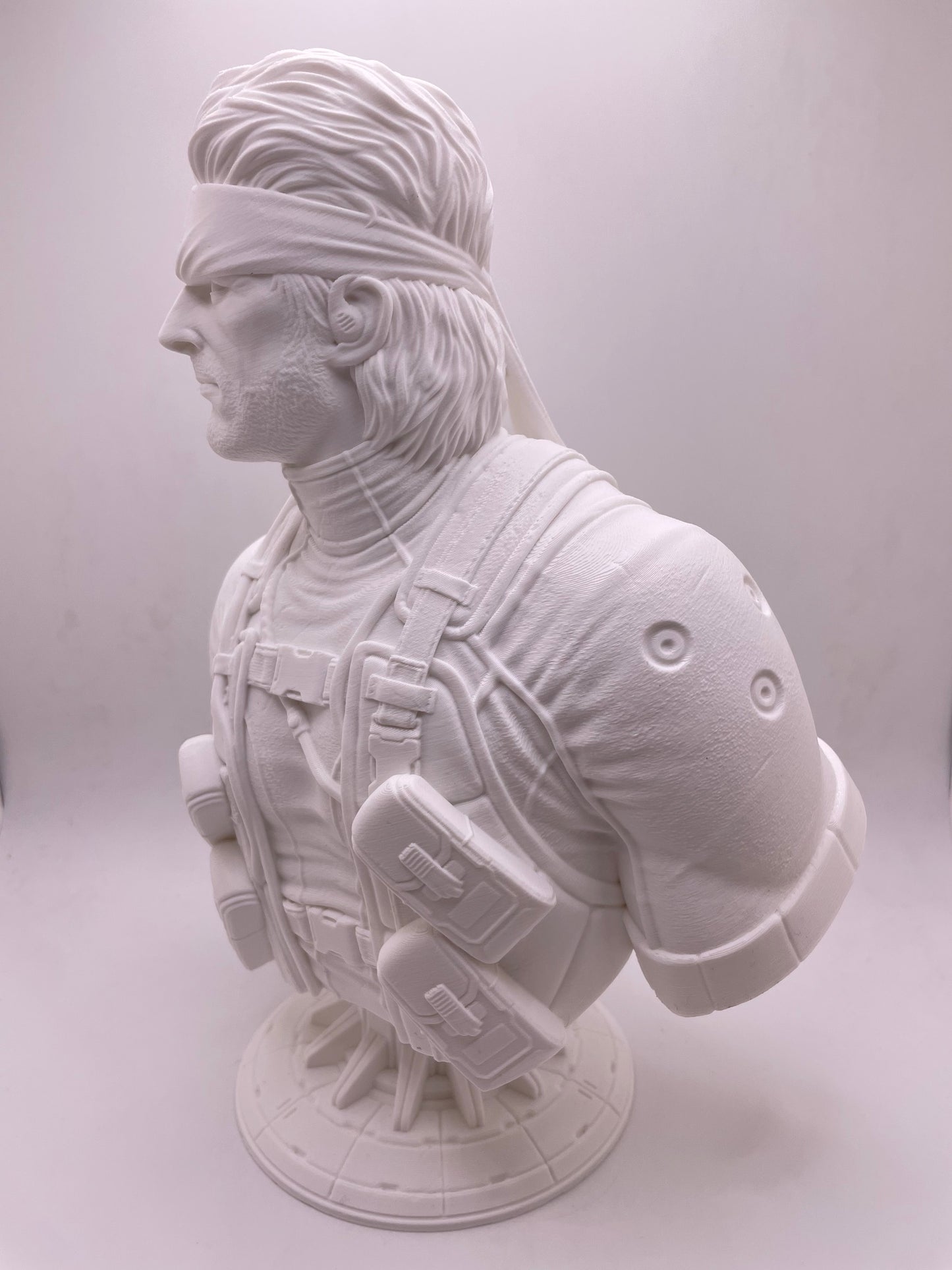 Solid Snake | Metal Gear Solid | Fan Art | Sculpture | Statue