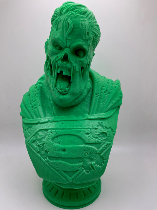 Zombie Superman | DCeased | Fan Art | Sculpture | Statue