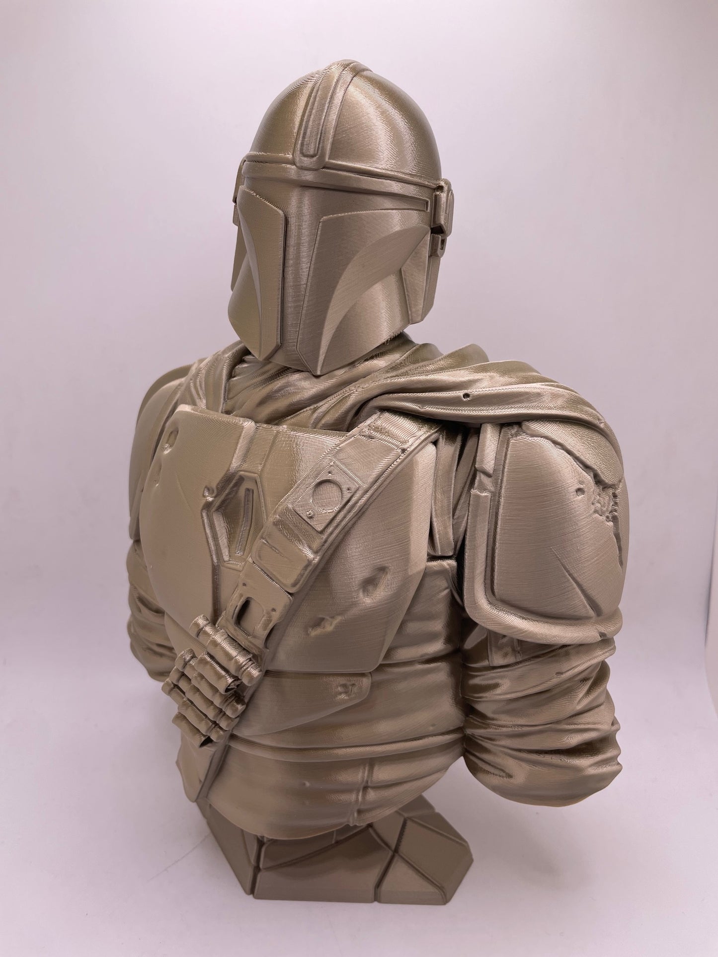 Mandalorian Bust | Fan Art | Sculpture | Statue