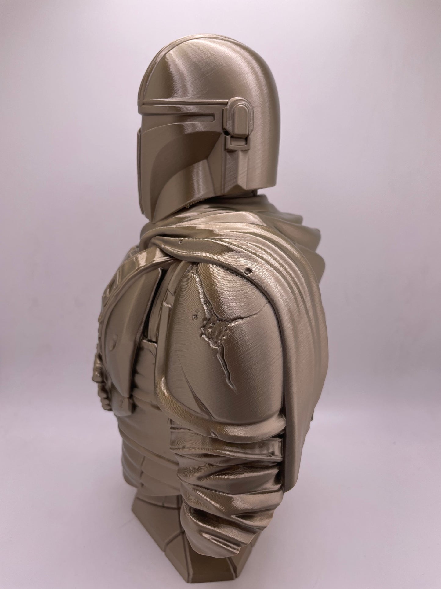 Mandalorian Bust | Fan Art | Sculpture | Statue