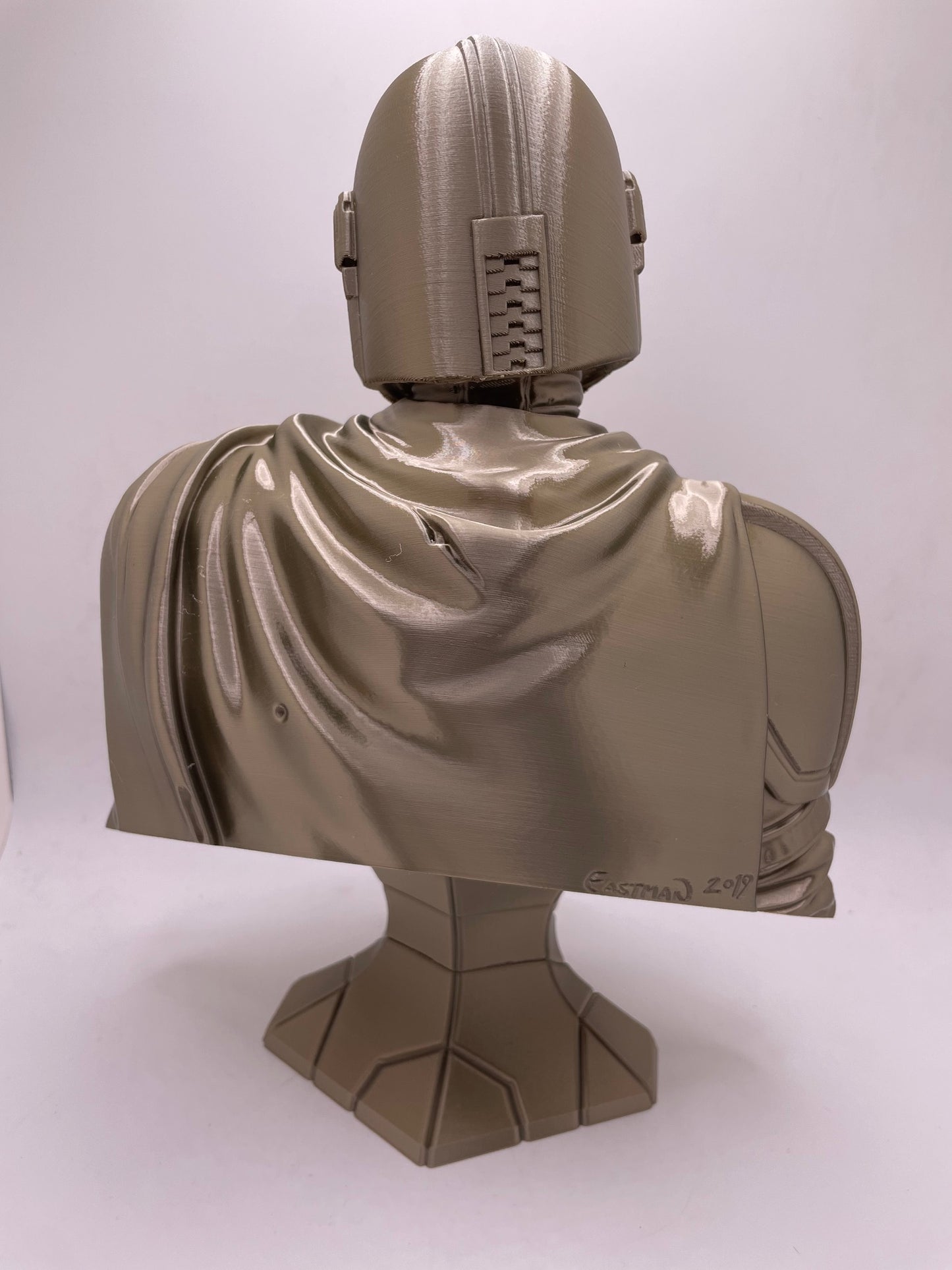 Mandalorian Bust | Fan Art | Sculpture | Statue